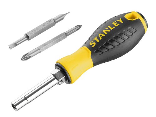 STANLEY® 0-68-012 6-Way Screwdriver Carded