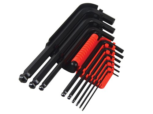 STANLEY® 0-69-256 Ball End Hexagon Key Set, 9 Piece (1.5-10mm)