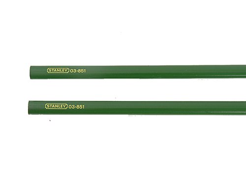 STANLEY® 0-93-932 Mason's Pencils for Brick (Pack 2)