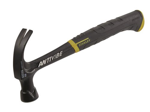 STANLEY® FMHT1-51275 FatMax® AntiVibe All Steel Curved Claw Hammer 450g (16oz)