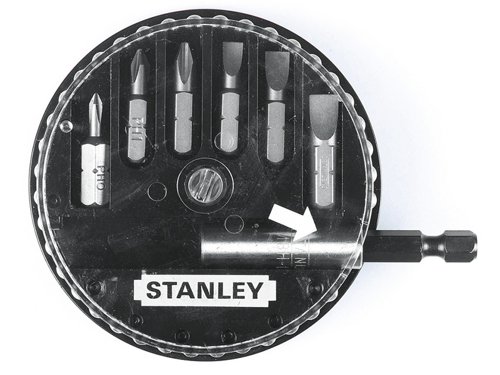 STANLEY® 1-68-735 Slotted/Phillips Insert Bit Set, 7 Piece
