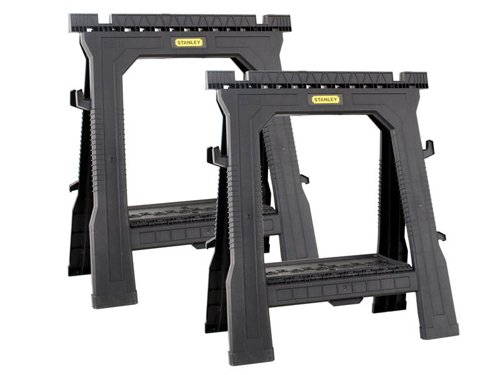 STANLEY® STST1-70713 Folding Sawhorses (Twin Pack)
