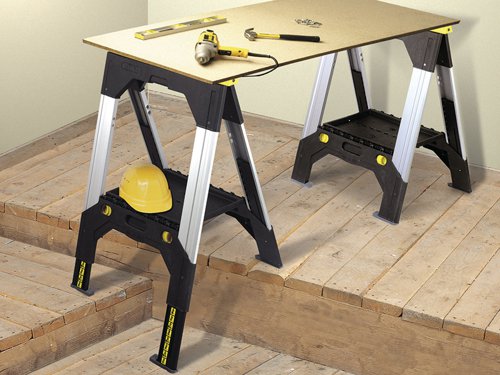 STANLEY® 1-92-980 FatMax® Telescopic Sawhorses (Twin Pack)