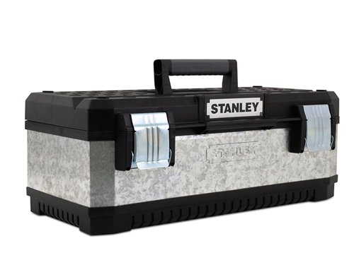 STANLEY® 1-95-618 Galvanised Metal Toolbox 50cm (20in)