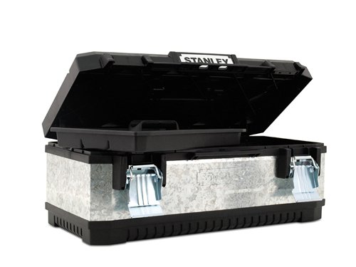 STANLEY® 1-95-618 Galvanised Metal Toolbox 50cm (20in)