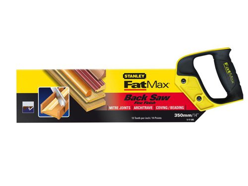 STANLEY® 2-17-202 FatMax® Tenon Back Saw 360mm (14in) 13 TPI