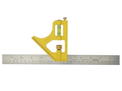 STANLEY® 2-46-028 Die-Cast Combination Square 300mm (12in)