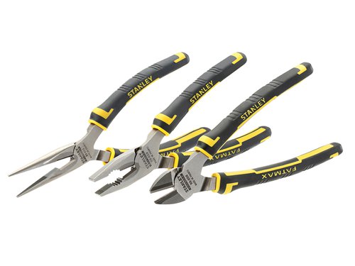 STANLEY® 4-84-488 FatMax® Pliers Set, 3 Piece