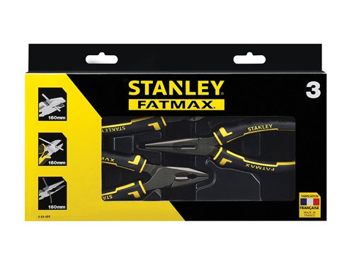 STANLEY® 4-84-488 FatMax® Pliers Set, 3 Piece