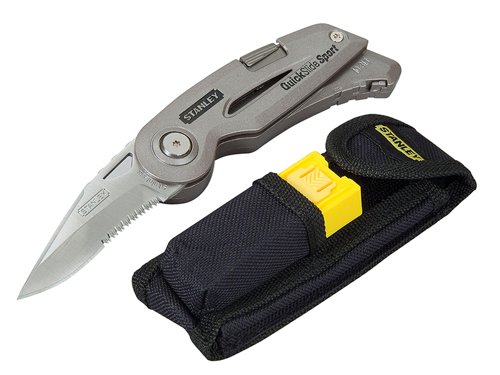 STANLEY® 8-10-813 QuickSlide™ 2-in-1 Sport Knife & Blades