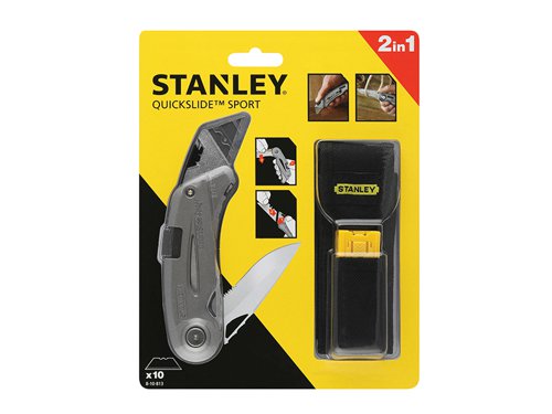 STANLEY® 8-10-813 QuickSlide™ 2-in-1 Sport Knife & Blades