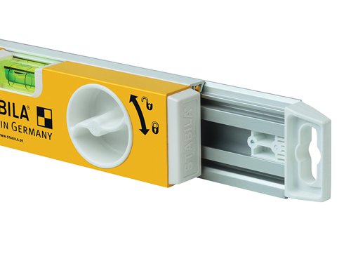 Stabila 18879 80T Telescopic Spirit Level 2 Vials 63-105cm