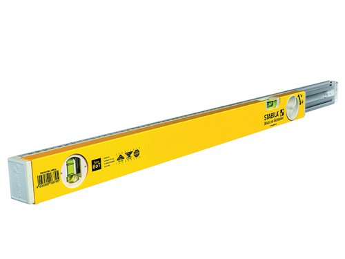 Stabila 18880 80T Telescopic Spirit Level 2 Vials 80-127cm