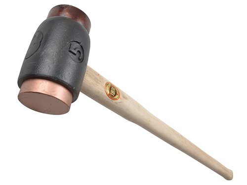 Thor 03-222 222 Copper / Hide Hammer Size 5 (70mm) 5000g