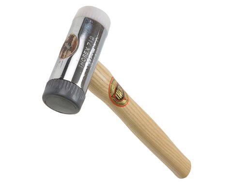 Thor 31-712R 712R Soft & Hard Faced Hammer Wood Handle 38mm 650g