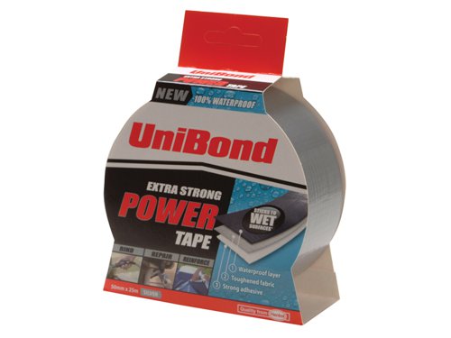UniBond 2675767 Powertape 50mm x 25m Silver