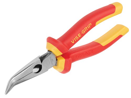 IRWIN Vise-Grip 10505870 High Leverage VDE Bent Nose Pliers 200mm (8in)