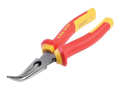 IRWIN Vise-Grip 10505870 High Leverage VDE Bent Nose Pliers 200mm (8in)