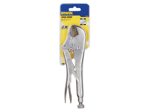 IRWIN Vise-Grip T0102EL4 10RC Straight Jaw Locking Pliers 254mm (10in)
