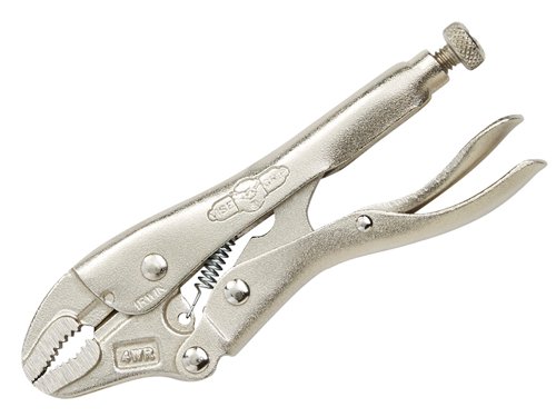 IRWIN Vise-Grip T1002EL4 4WRC Curved Jaw Locking Pliers with Wire Cutter 100mm (4in)