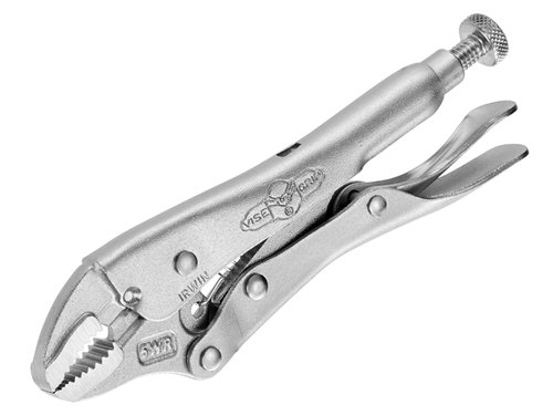 IRWIN Vise-Grip T0902EL4 5WRC Curved Jaw Locking Pliers with Wire Cutter 127mm (5in)