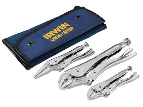 IRWIN Vise-Grip TVG73 TVG73 Locking Pliers Set, 3 Piece