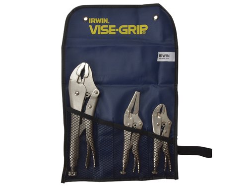 IRWIN Vise-Grip TVG73 TVG73 Locking Pliers Set, 3 Piece