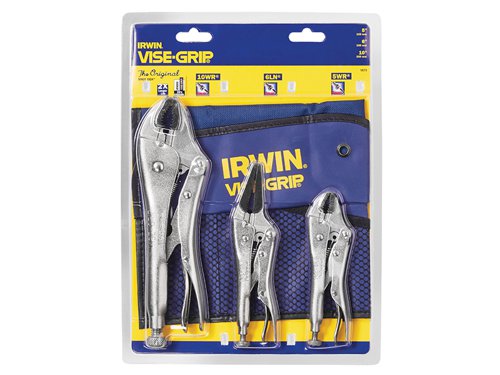 IRWIN Vise-Grip TVG73 TVG73 Locking Pliers Set, 3 Piece