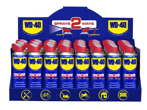 WD-40® 44237/88 WD?40® Multi-Use Smart Straw 450ml (CDU of 24)