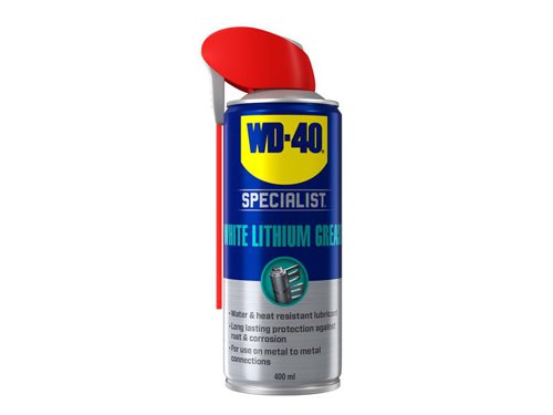 WD-40® 44391 WD-40 Specialist® White Lithium Grease 400ml