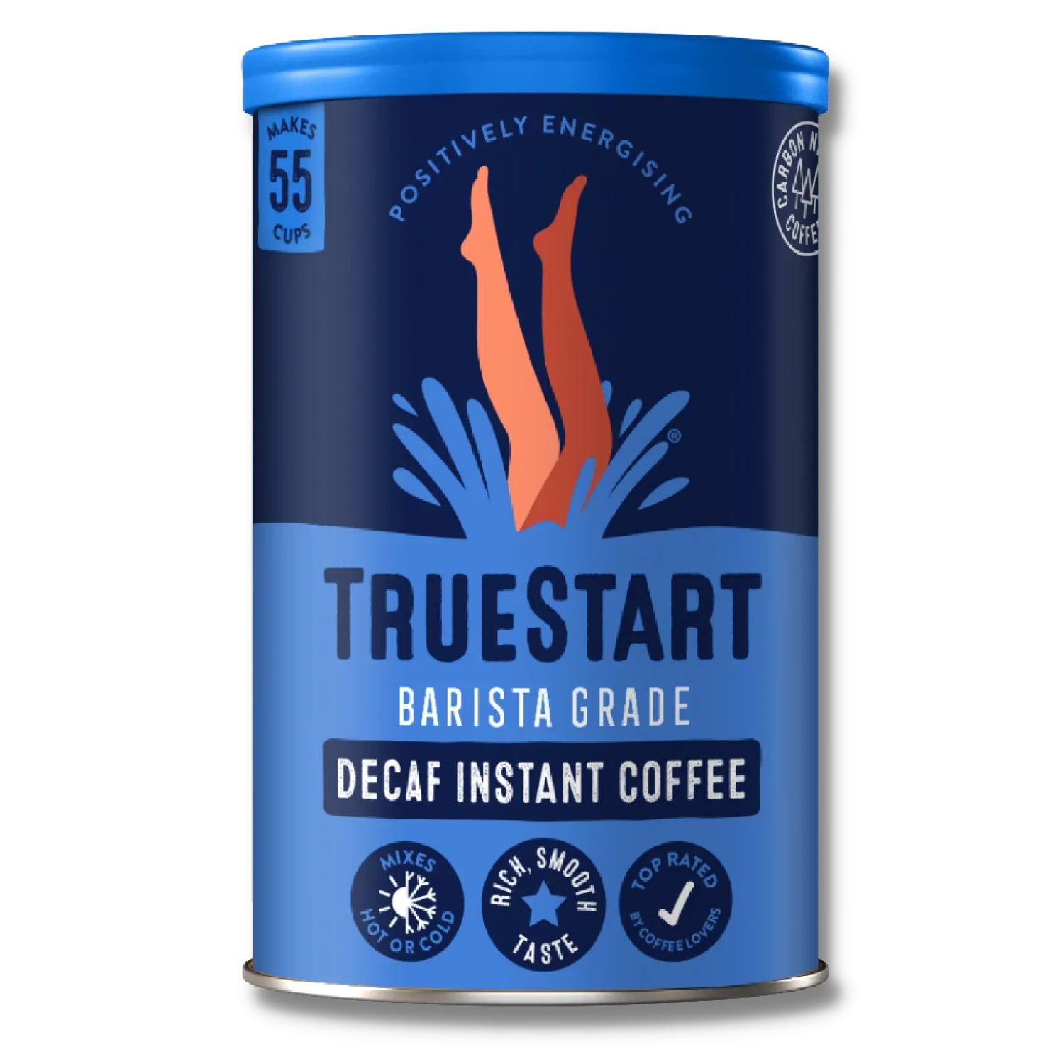 TrueStart Coffee Barista Grade Decaf Instant Coffee 100g