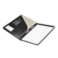 Monolith Leather Conf Folder A4 Black