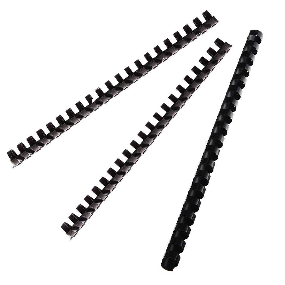 Apex Plastic Combs 19mm Black Bx100