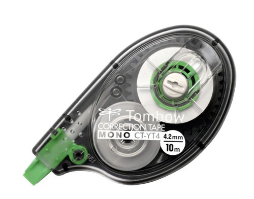 Mono YT4 Correction Tape 4.2mm carded