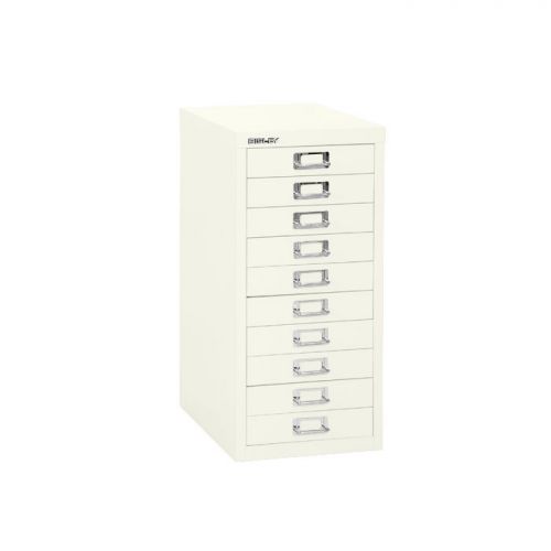 Bisley Multi-Drawer 10 Drawers Chalk 590mm H x 279mm W x 380mm D
