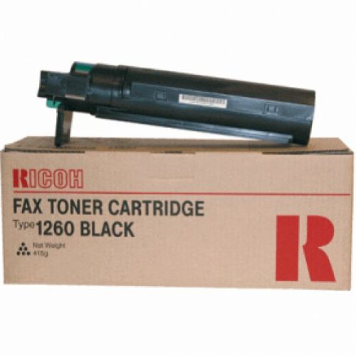 Ricoh Type 1260 (Yield: 5,000 Pages) Black Toner Cartridge