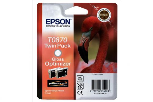 Epson T0870 Flamingo Gloss Optimiser 11ml - C13T08704010