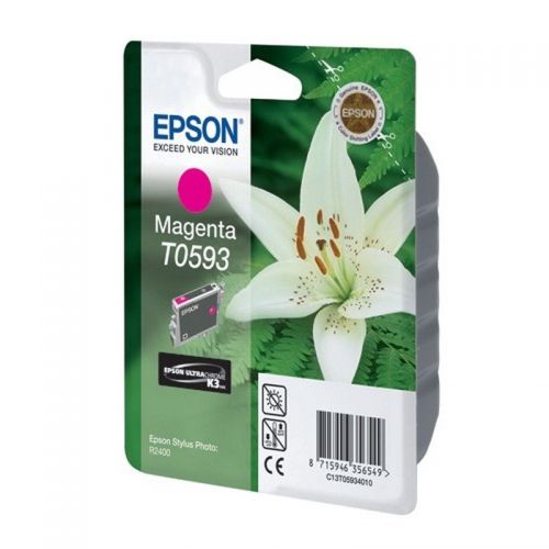 Epson T0593 Lily Magenta Standard Capacity Ink Cartridge 13ml - C13T05934010