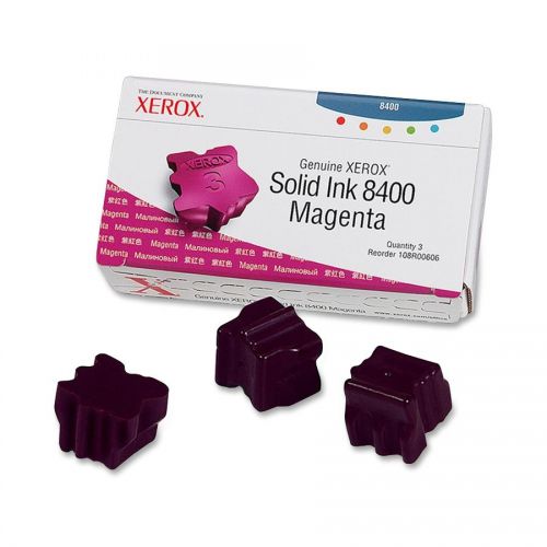 Xerox 016204600 Genuine 5x Magenta Solid Ink Sticks for Phaser 8200-7,000 Page Yield