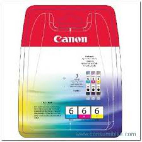 Canon 4706A029 BCI6 CMY Ink 3x13ml Multipack