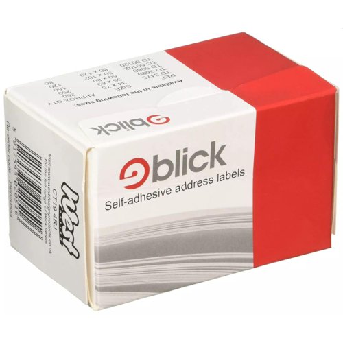 Blick Address Labels 89x36mm Boxed 250s