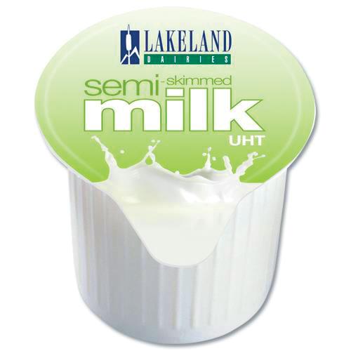 Lakeland Semi Skimmed Long Life Milk Pot 12ml (Pack 120) AU99486