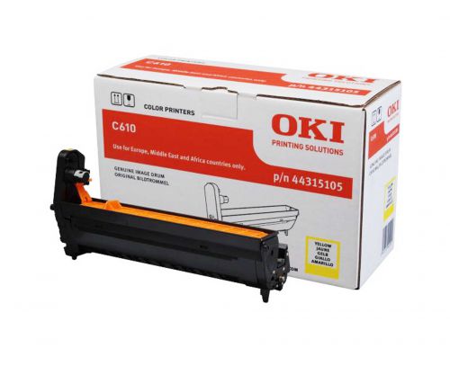 OKI Yellow Drum Unit 20K pages - 44315105 OK44315105