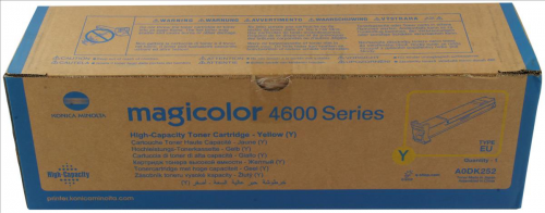 Konica Minolta High Capacity Yellow Toner Cartridge (Yield 8000 Prints)