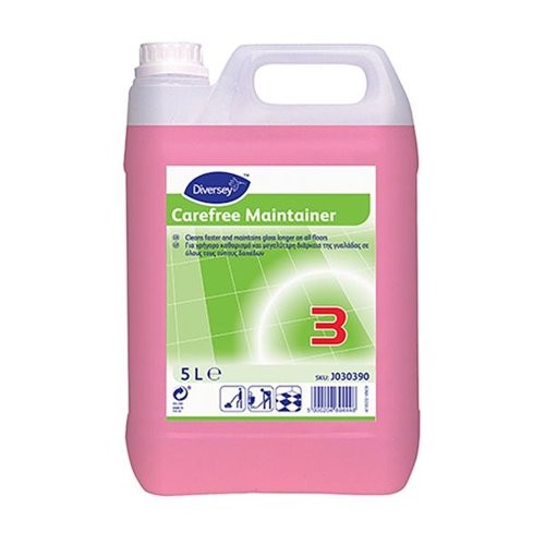 Stage 3 Maintainer, for spraying and buffing, damp mopping or machine scrubbing. Coverage - 5 litres up to 250 m2. 5 litres.