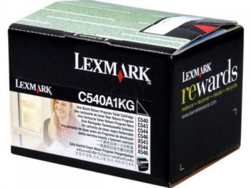 Lexmark C540 Black Return Programme Cartridge