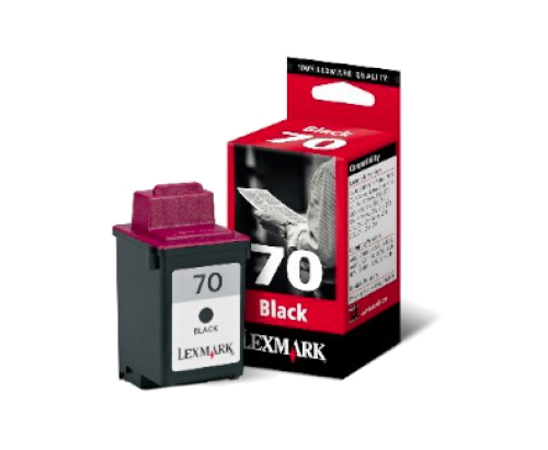 Lexmark No70 Inkjet Cartridge Black [for X83/Z54] 12AX970E