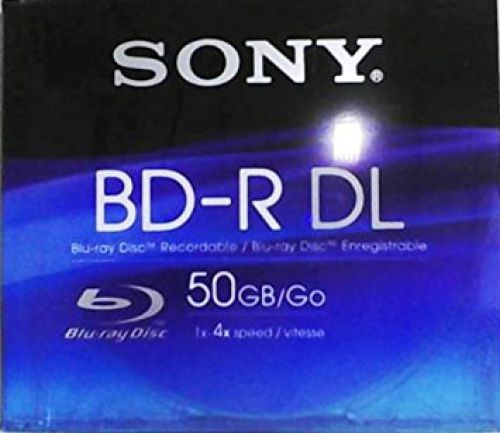 Sony Blu-Ray 50Gb Disc Single Pack