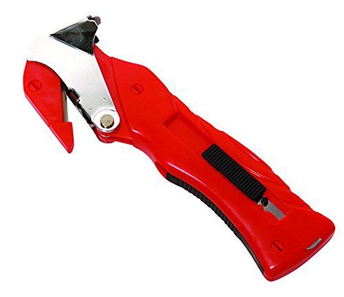 Pacplus Multi Purpose 3 in 1 Carton Opener Red