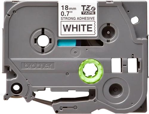 BA69217 Brother P-Touch TZe Laminated Tape Cassette 18mm x 8m Black on White Tape TZES241